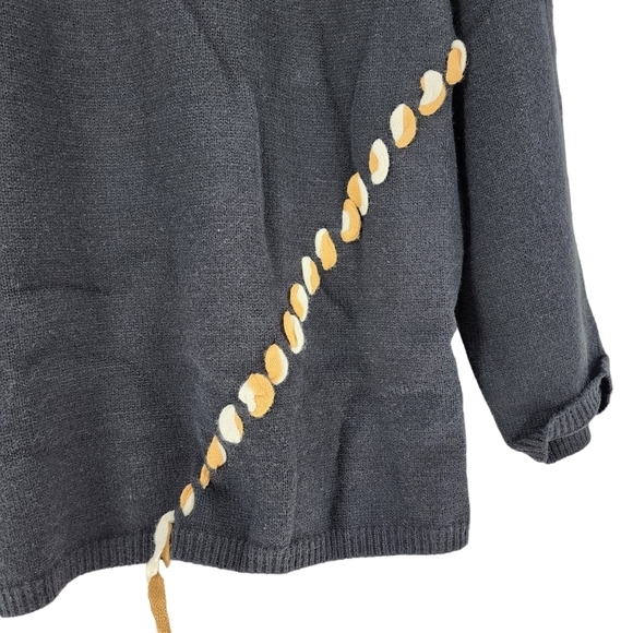 J. NNA Women's Solid Long Sleeve Mock Neck Sweater - L - Picture 5 of 8